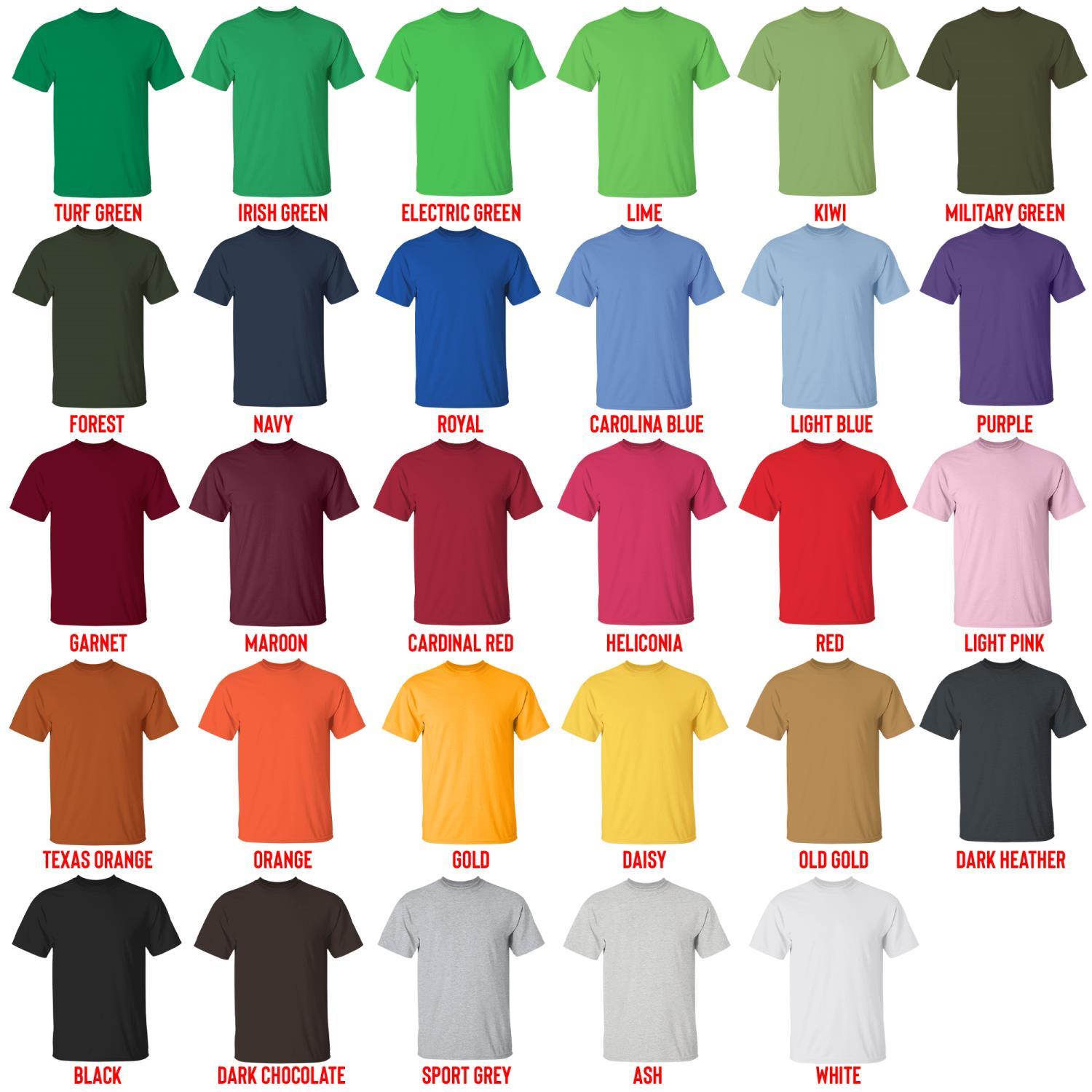 t shirt color chart - S.T.A.L.K.E.R. 2 Merch
